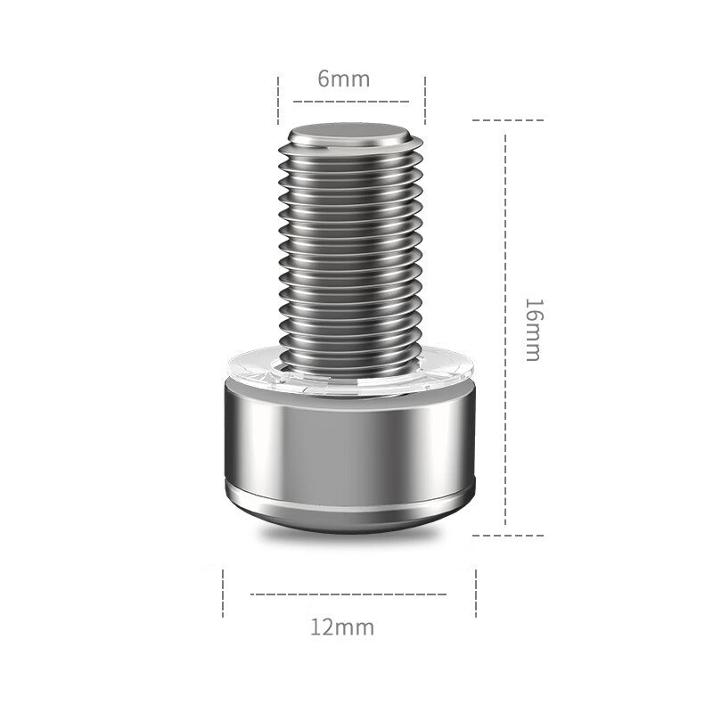 Shield Guardian SDWS network server cabinet tray screws M6*16 nickel-plated cabinet screws (30 pieces)