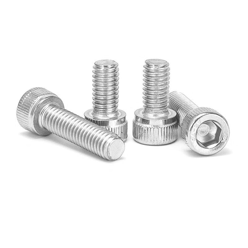 Kaihe Screws & Bolts 304 Stainless Steel Cylindrical Head Hex Socket Head Bolts DIN912 M6*25 (1 piece)