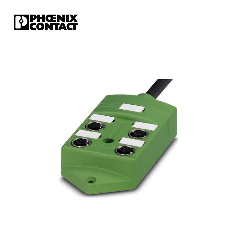 Phoenix sensor / actuator junction box; SACB-4/8-5,0PUR SCO