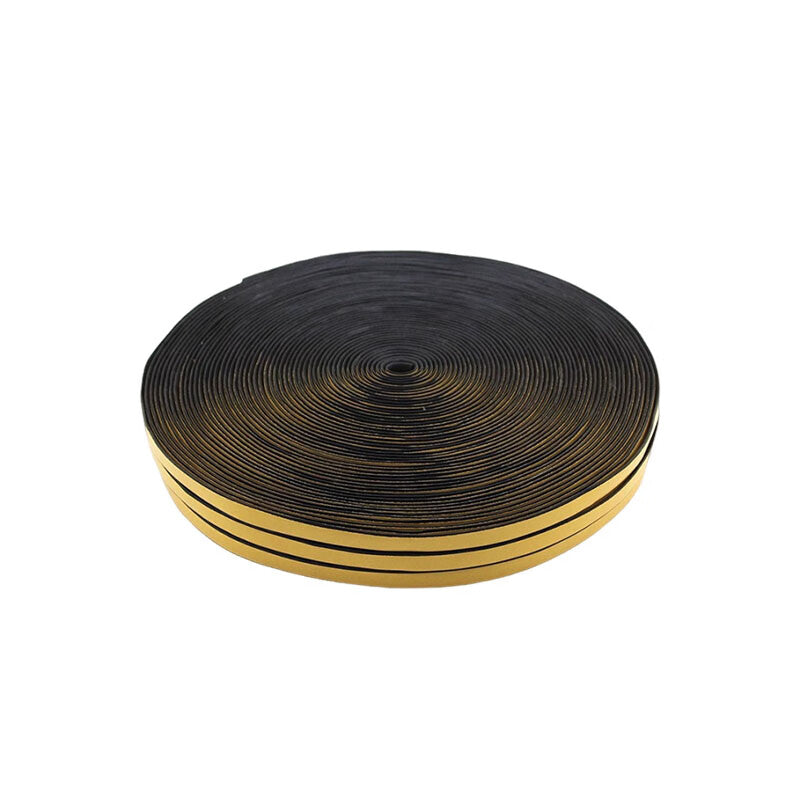 Yonghao Yinghong EPDM foam sponge strips for sound insulation and shock absorption with adhesive backing. Customizable. Thickness 3*Width 10. Price per meter.