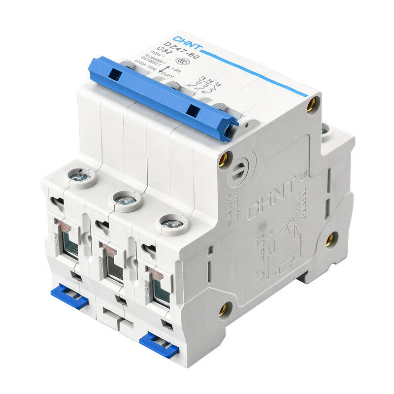 Chint miniature circuit breaker; DZ47-60 4P D10