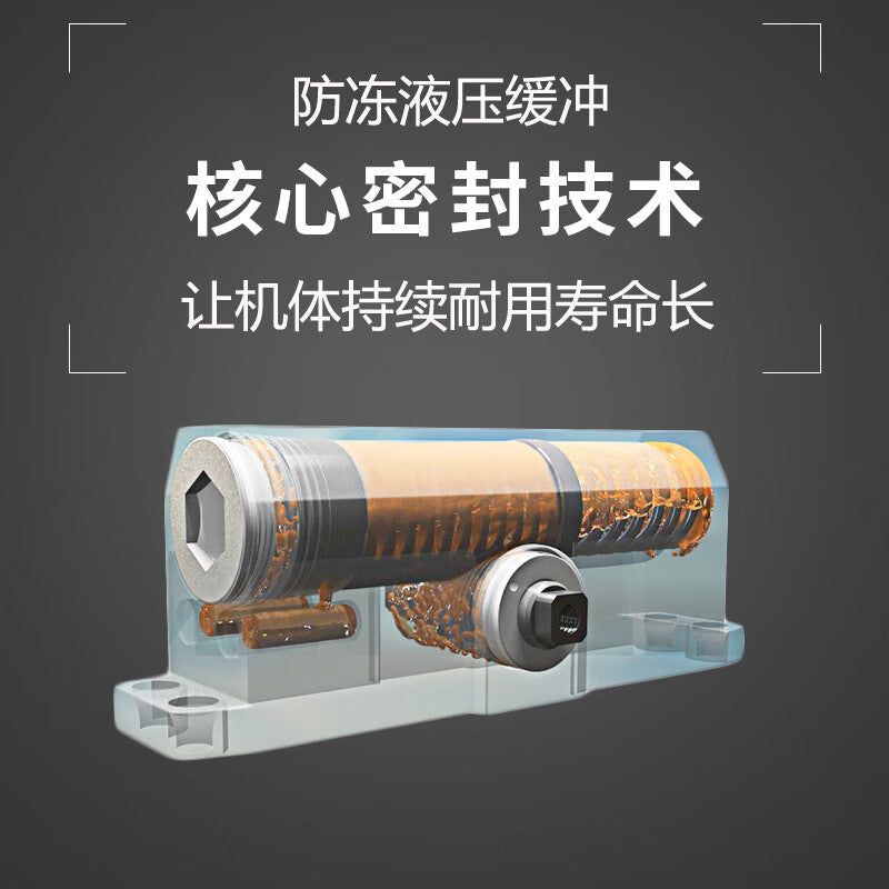 Hydraulic buffer automatic door closer for beginners, fire door/firefighting door/wooden door closer, small size with positioning function.