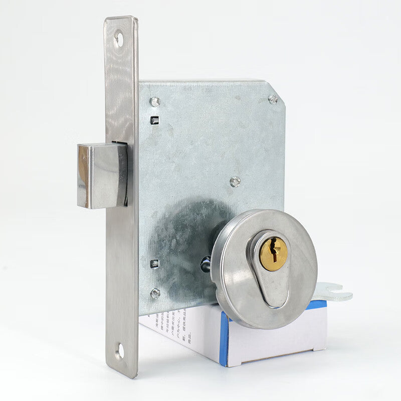 Bingyu Fireproof Rectangular Pipe Shaft Lock, Escape Lock, Electrical Room Invisible Door Lock, Pipe Shaft/Electric Shaft Door Lock, Copper Core Model BH-552