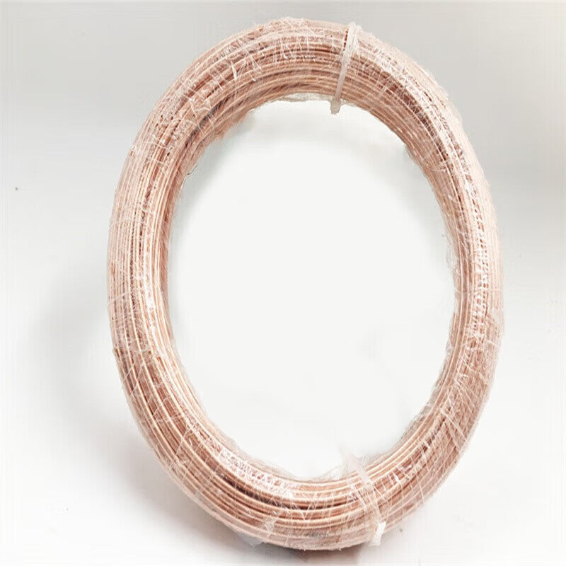 T2 copper connecting pipe, soft capillary tube, air conditioning coil, cooling coil, copper pipe, 10*1mm thick/1 meter