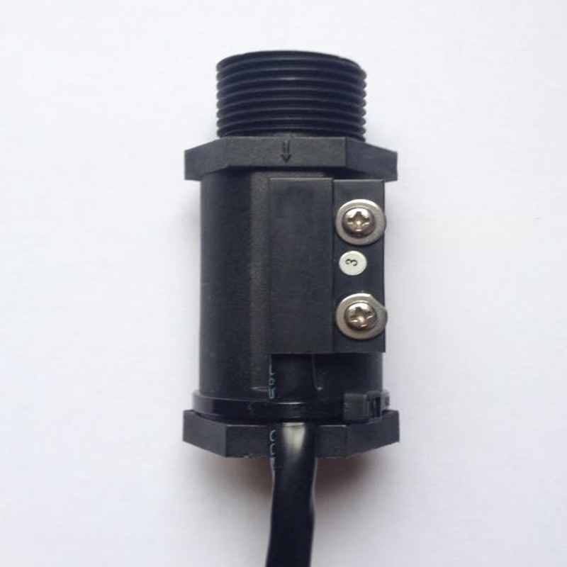USAMRFS-2P/3P Chiller Black Plastic Flow Switch, High-Precision Float-Type Flow Switch, Water Flow Sensor