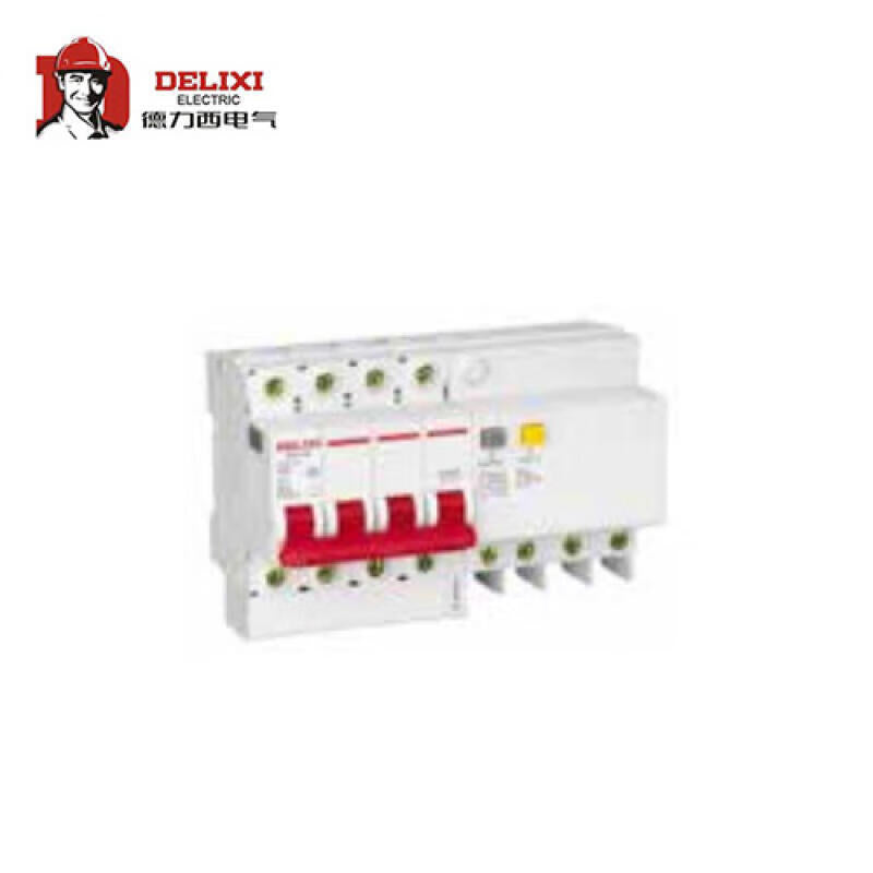 Delixi DZ47sLE 4P C 50A Circuit Breaker with Leakage Protection
