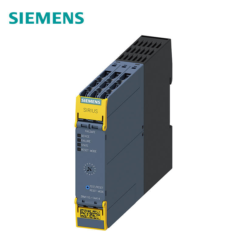 Siemens fail-safe direct starter, 500V, 0.09-0.75kW, 0.4-2A, 110-230VAC screw terminal connection; 3RM11021AA14