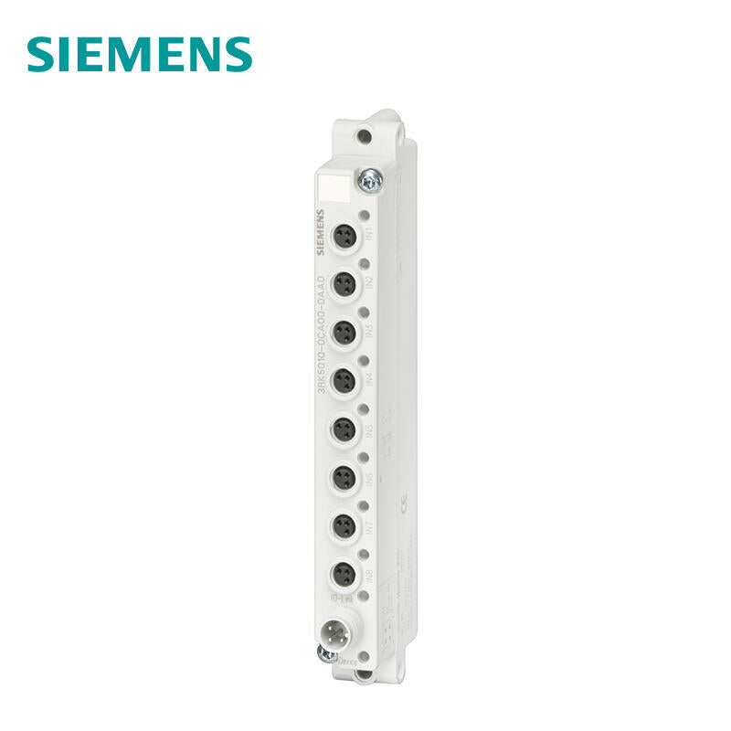 Siemens IO-Link module K20, digital 8DI, IP67, 8x1 input sensor power supply 8xM8 socket, standard wiring; 3RK50100CA000AA0