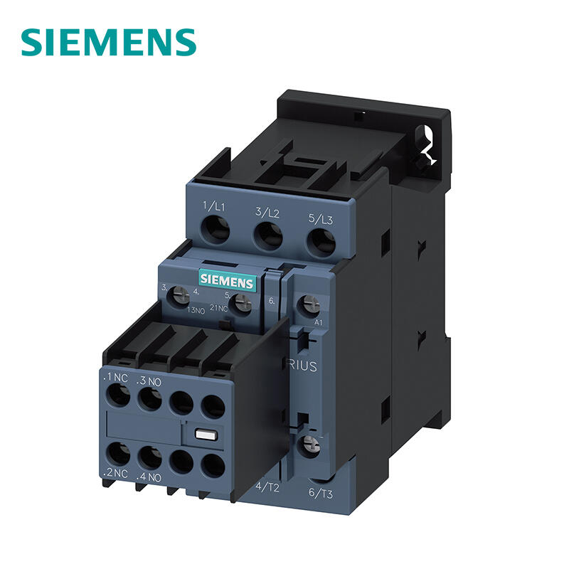 Siemens 3RT20251AN24 Power Contactor, 17A, 2NO+2NC, 220VAC