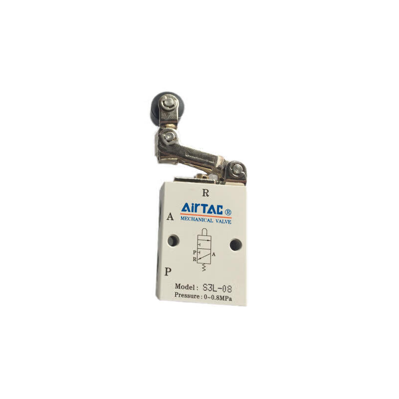 AirTAC One-way roller lever mechanical valve (1/4); S3L08