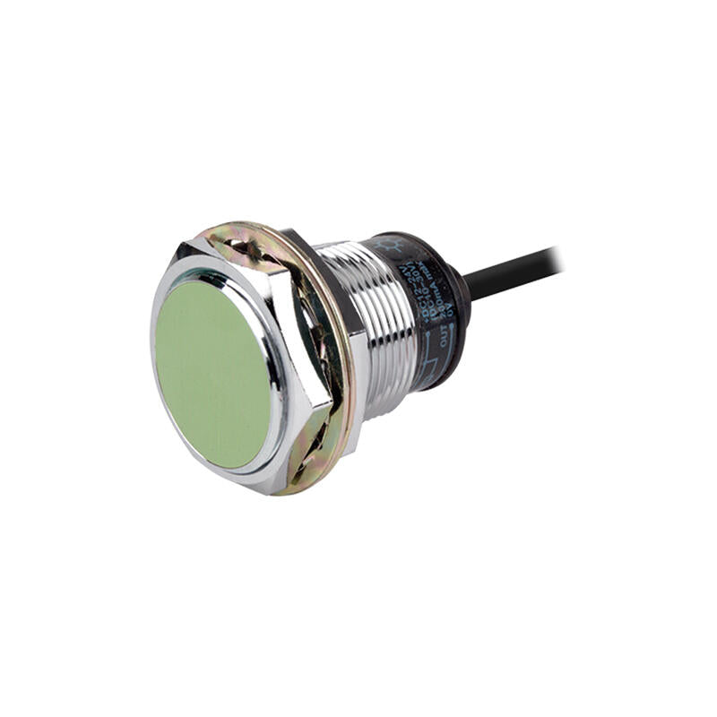 Autonics inductive cylindrical proximity switch 3-wire cable 2m detection distance 10mm NPN; PR30-10DN2