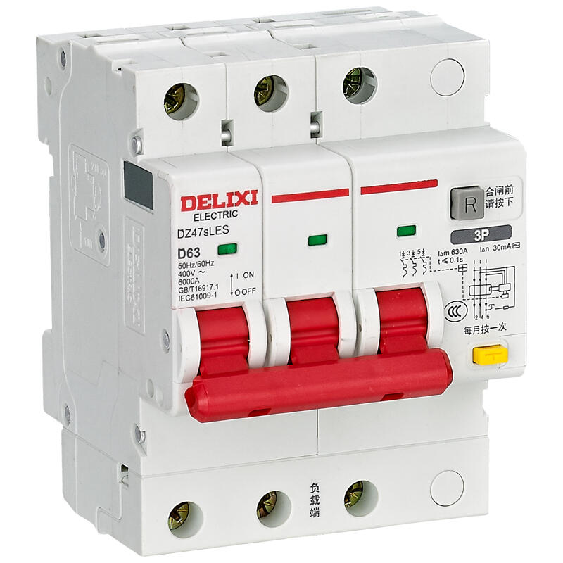 Delixi DZ47SLES3D20 Electric Leakage Protection Circuit Breaker 20A