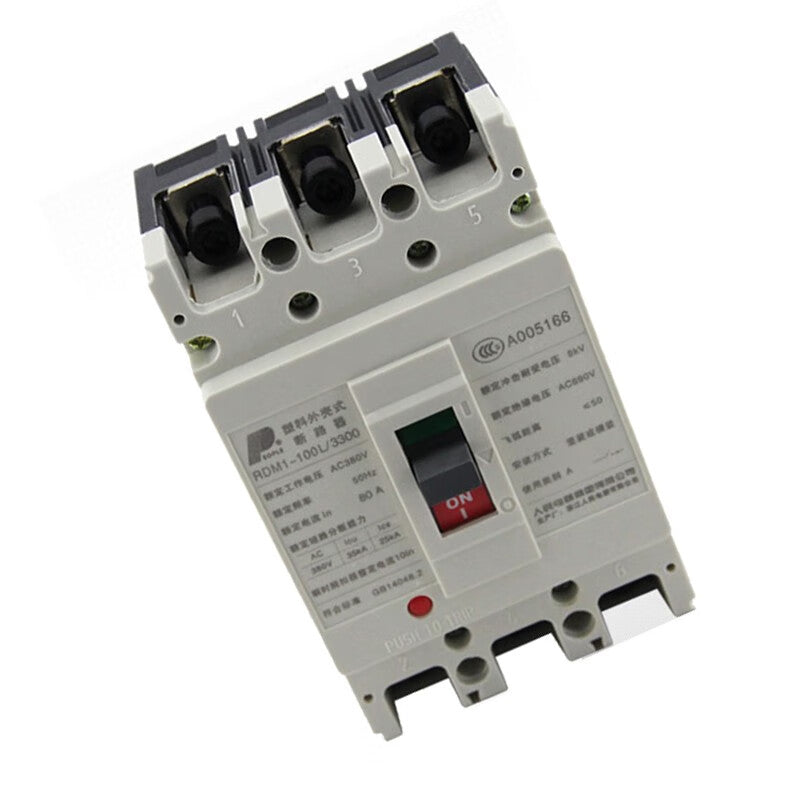 PEOPLE RDM1-63L/3300 Molded Case Circuit Breaker 3P 10A