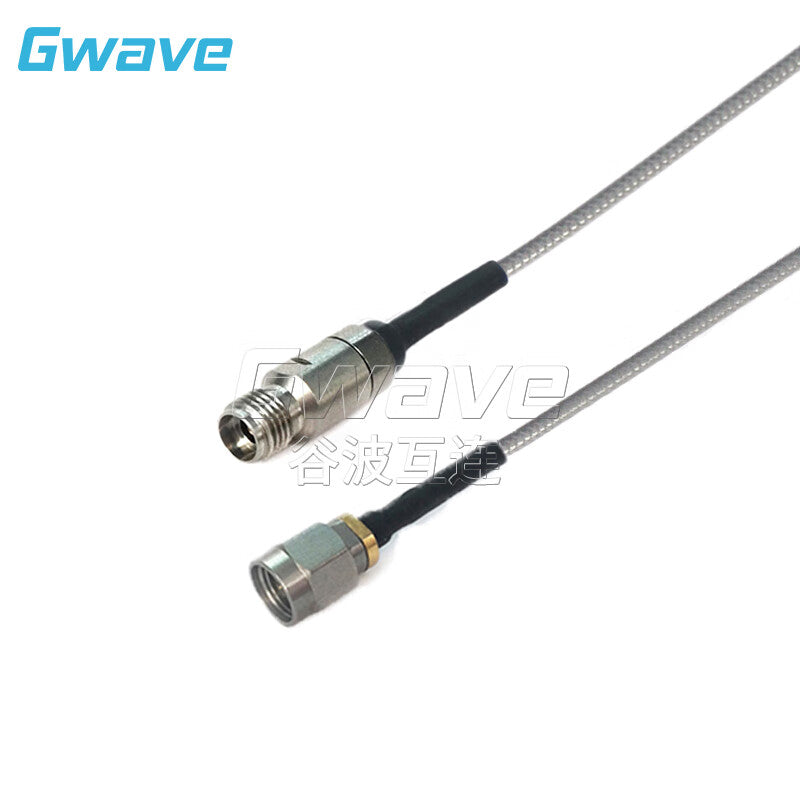 Gwave 2.92mm male-to-2.92mm female flexible cable assembly for use with 3506 series cable DC-40G GAU2 2000mm.