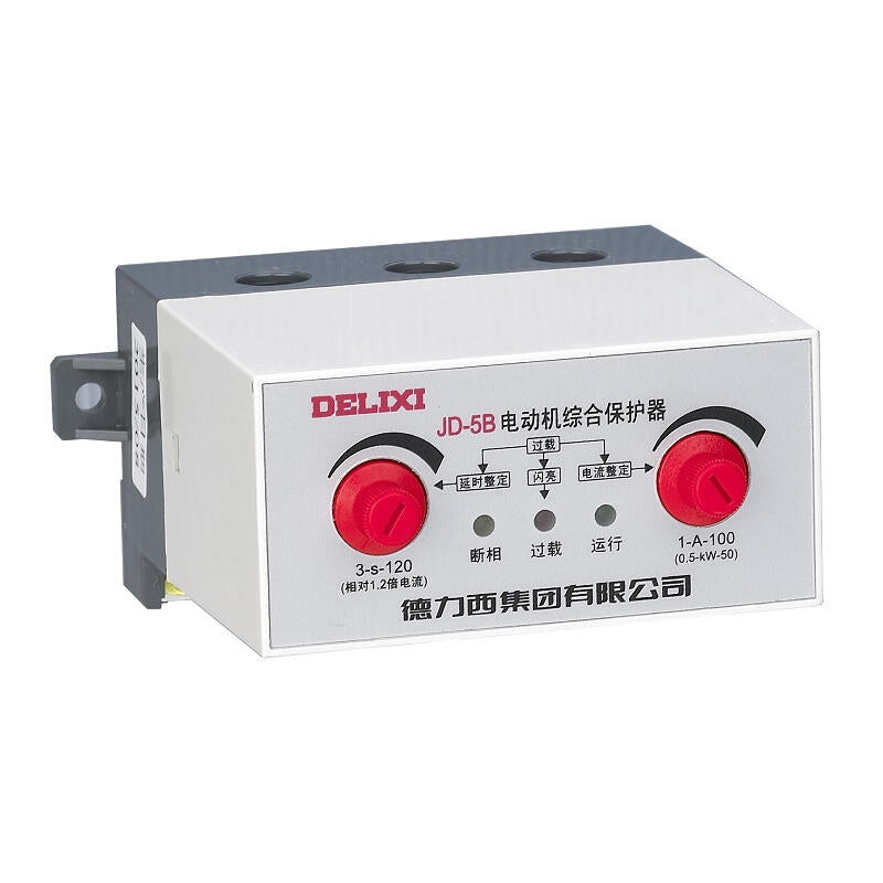 Delixi Electric Motor Comprehensive Protector; JD-5B 20-80A AC380V