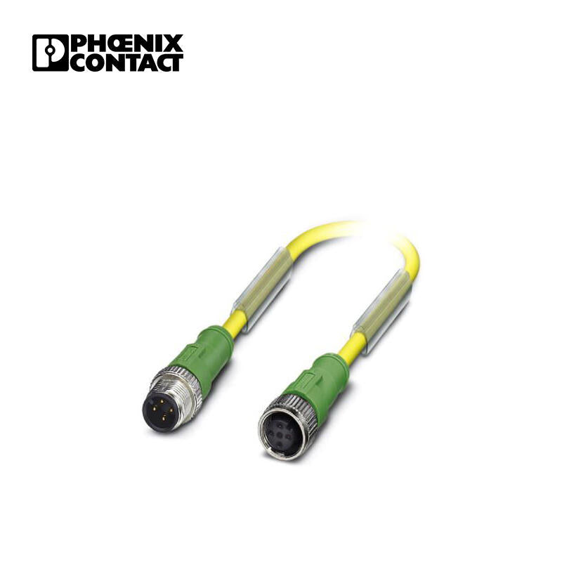 Phoenix sensor/actuator cable; SAC-4P-M12MS/ 0,6-PUR/M12FS D