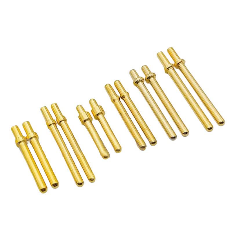Cross pin, diameter 1.5x13, gold plated, copper pin machining, insert pin, PIN pin