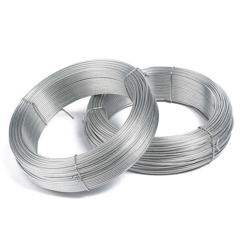 Tianli galvanized iron wire, No. 10, weighing 5kg, approximately 65m long, with a wire diameter of approximately 3.5mm. Rust-proof, electroplated, corrosion-resistant binding wire.