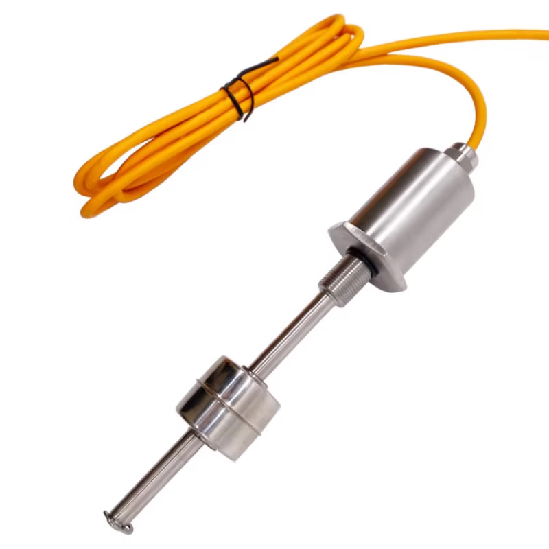 USAMR magnetostrictive displacement sensor, built-in hydraulic cylinder, external stroke displacement sensor, hydraulic cylinder sensor.