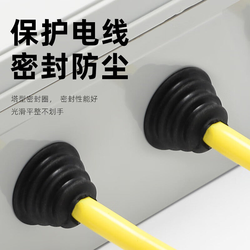 Ren Dian Environmental Protection Tower-Shaped Sealing Ring, Pagoda-Shaped Cable Protector, Rubber Tapered Threaded Cap Cable Pass-through Coil, Environmental Protection Tower-Shaped Opening 50mm (10 pieces)