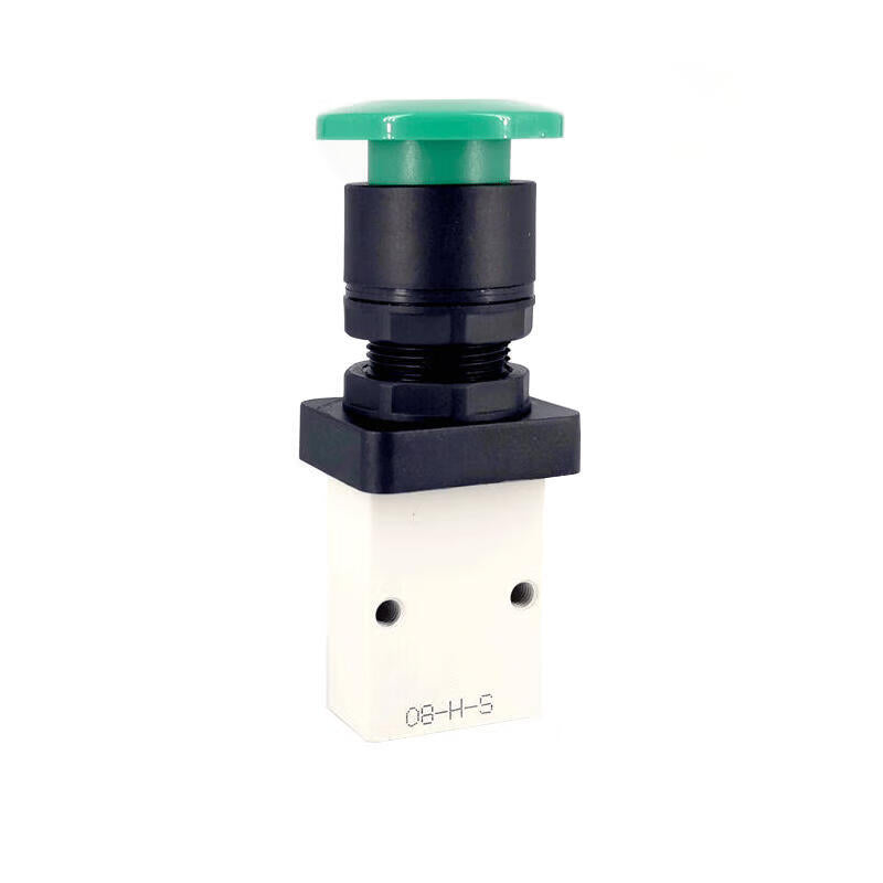 AirTAC Mushroom Head Button Manual Valve (1/4); S3PM08GG