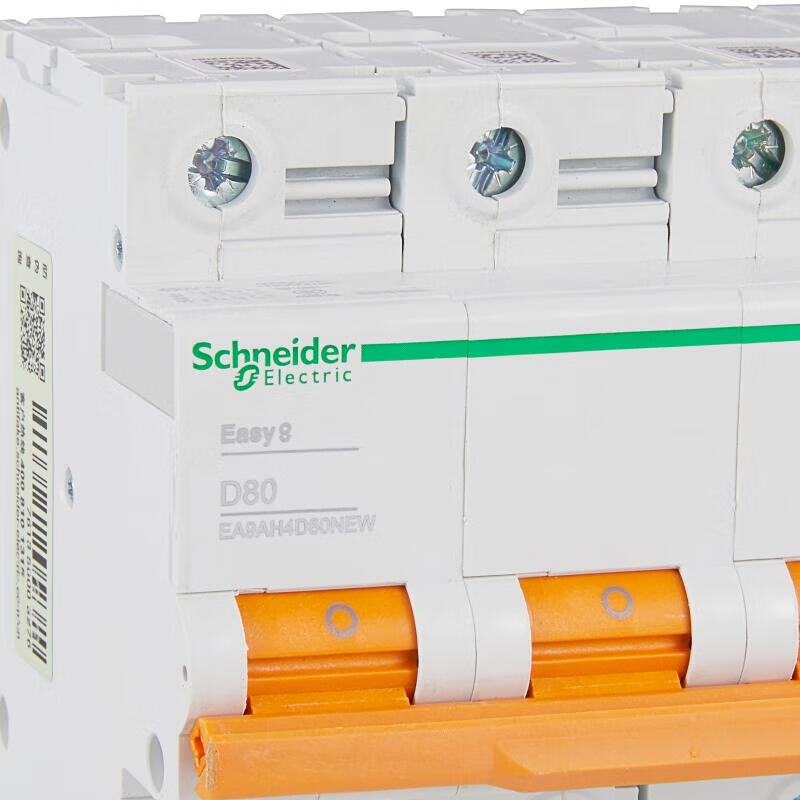 Schneider Electric EA9AH 4P Miniature Circuit Breaker D80A