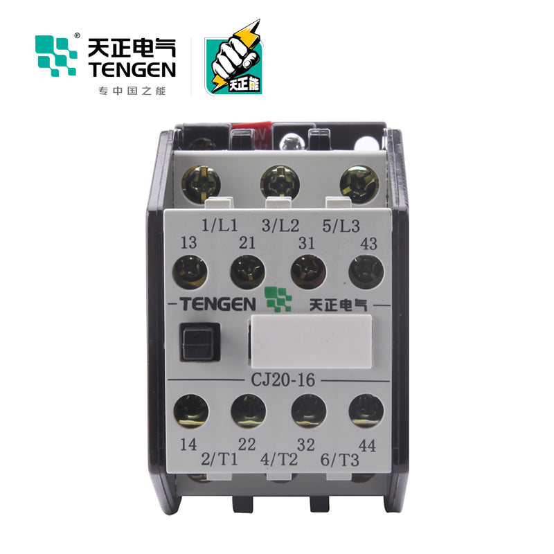 Tianzheng Electric CJ20-16A 380V 3NO 2NO+2NC AC 50/60Hz 3P 02010030032 AC contactor