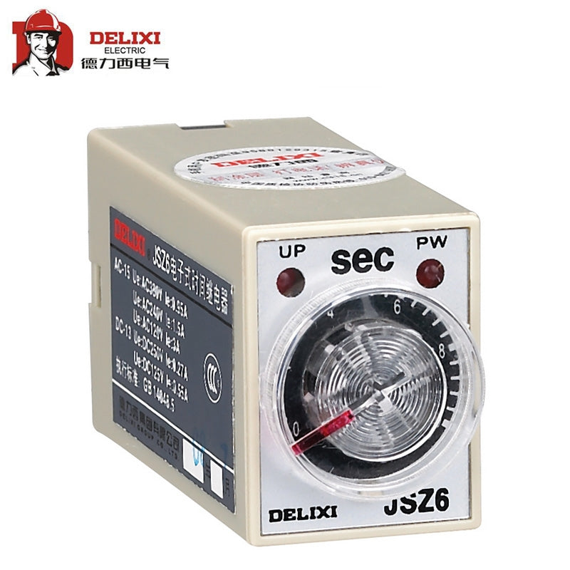 Delixi Electrical electronic time relay; JSZ6-4 180S DC24V