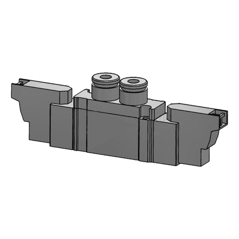 AirTAC 6V series 2-position 5-way solenoid valve, double solenoid control, voltage AC110V; 6V120J06C050