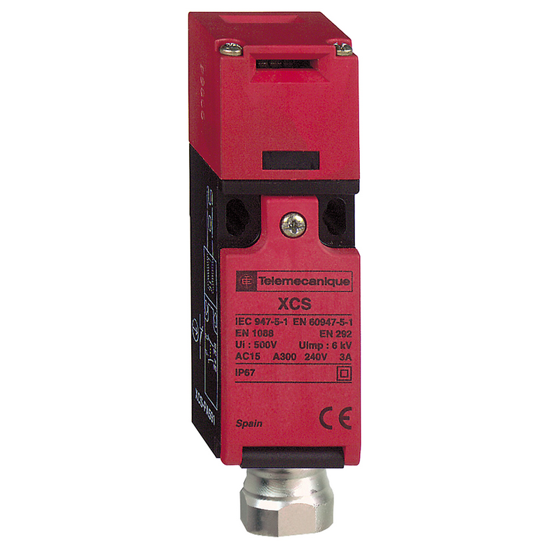Telemeco safety door switch, plastic housing insert type; XCSPA793