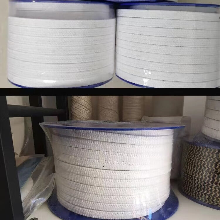 Stingray PTFE packing, corrosion resistant, high-pressure oil-free and oil-containing pump sealing packing ring, PTFE 22mm*22mm, 5kg, 4m