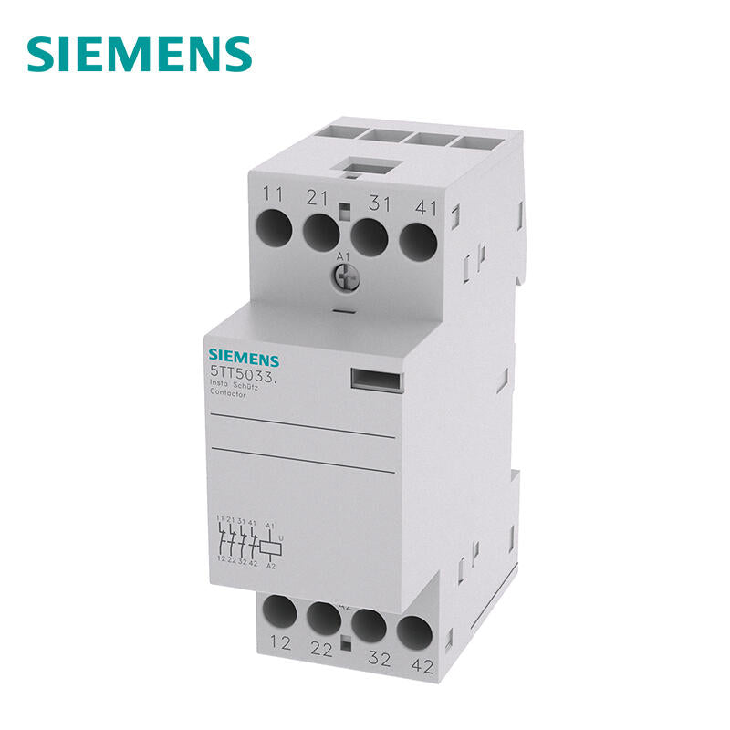 Siemens INSTA Contactor 25A with 4 NC Contacts and 24VAC/DC Control