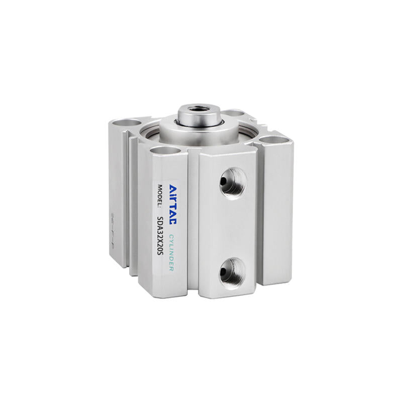 AirTAC Ultra-thin cylinder, double acting, internal thread piston rod, with magnet ring; SDA32X90S