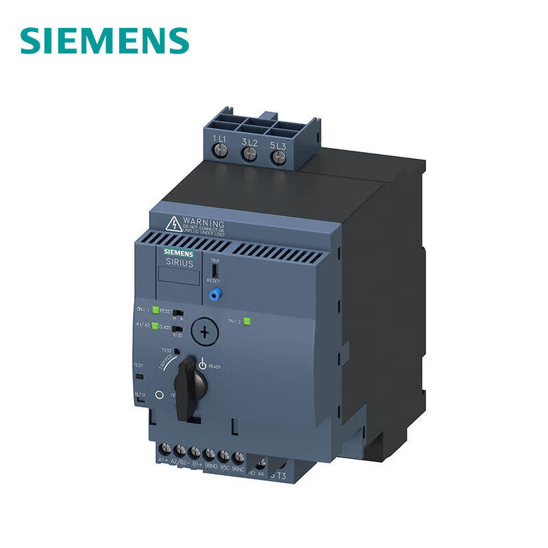 Siemens reversible starter, 690V, AC/DC24V, 1-4A Main circuit interface: screw terminal connection Control circuit interface: screw terminal connection; 3RA62501CB32