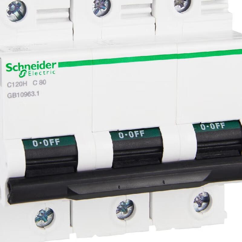 Schneider Electric C120H Circuit Breaker 3P 80A for Electrical Safety