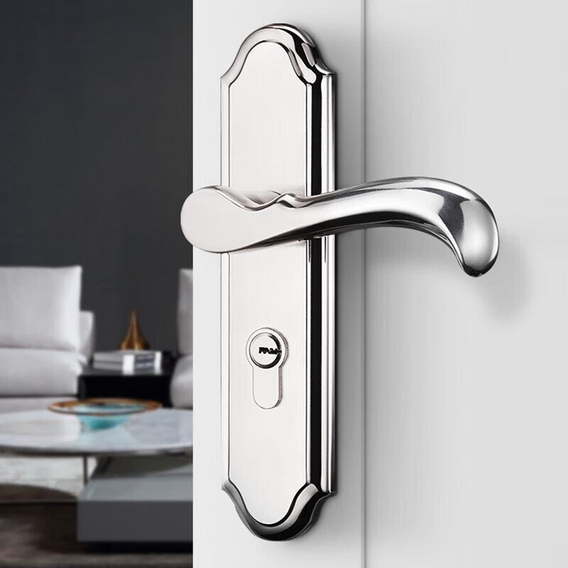 Fly.Globe door locks for solid wood doors in apartments, dormitories, bedrooms, bathrooms, toilets, and washrooms; stainless steel handles and locks.