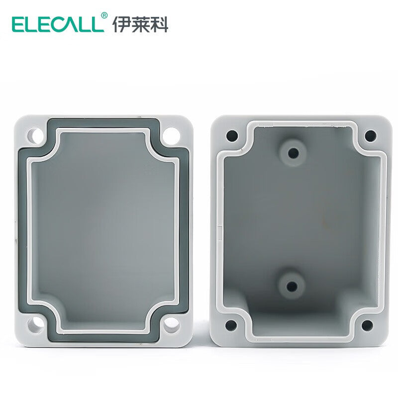 ELECALL waterproof box ABS material dustproof IP67 waterproof plastic distribution box surface-mounted control box 50*65*55