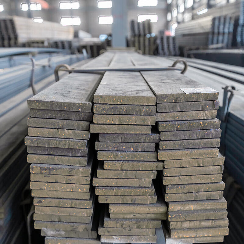 Steel Precast Products, Black Flat Iron, Steel Plate Slitting, Flat Steel, Flat Iron, Price per Meter, 50mm Width * 4mm Thickness, Iron Strip, Conductive Grounding Electrode