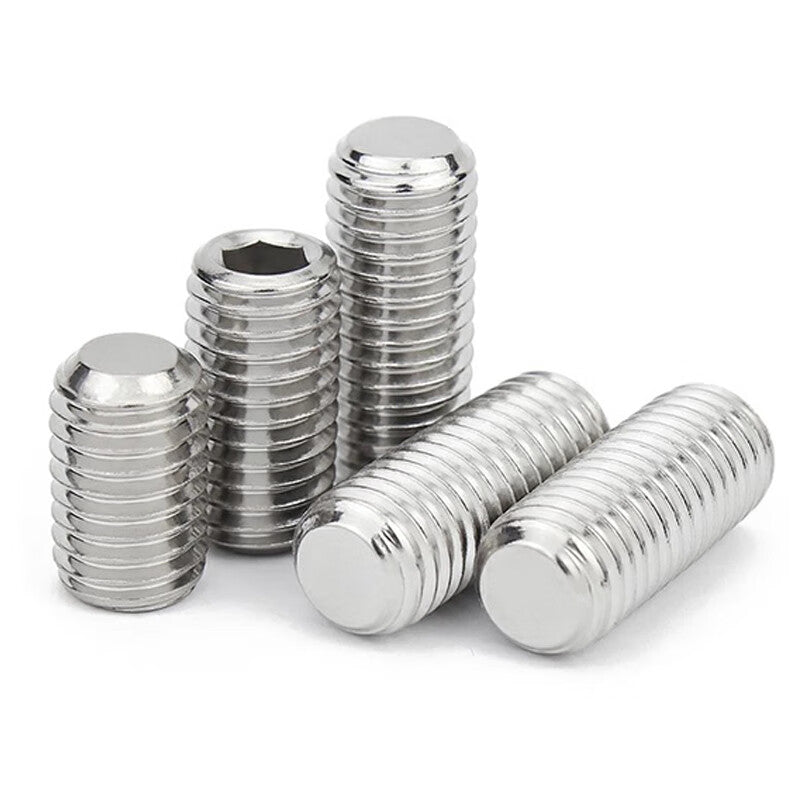 Zhiling 304 Stainless Steel Socket Headless Set Screws, M2*5 (50 pieces)