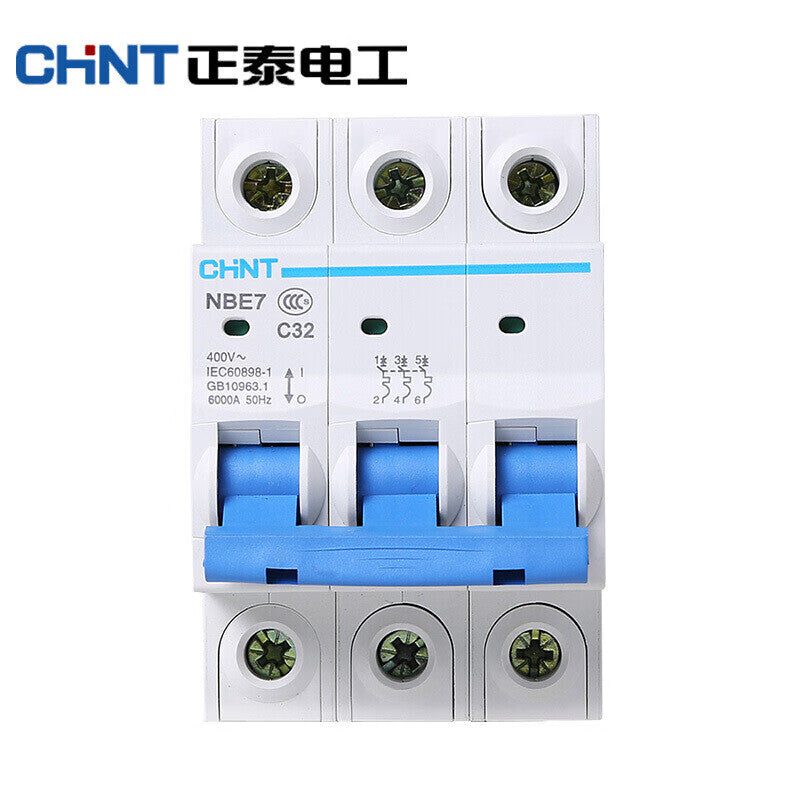 Chint (CHNT) NBE7-3P-C63A small circuit breaker air switch air switch