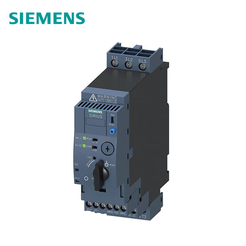 Siemens direct starter, 690V, 110-240VAC/DC, 0.1-0.4A Main circuit interface: screw terminal connection Auxiliary circuit interface: screw terminal connection; 3RA61201AP32