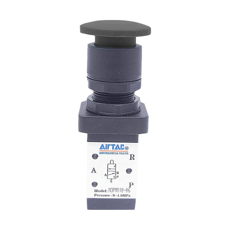 AirTAC Mushroom Head Button Manual Valve (1/8); M3PM11006B