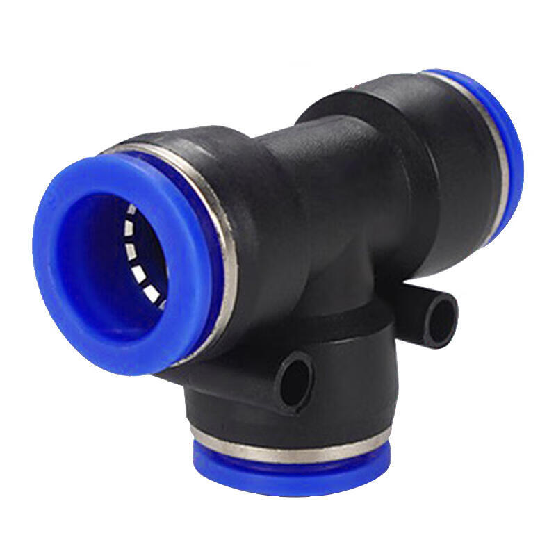 Yahai PE Equal Diameter T-Type Three-Way Quick Plug Connector PE-6