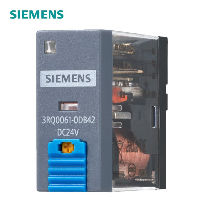 Siemens 3RQ0 plug-in type 12A 24VDC 3RQ00610DB42 intermediate relay