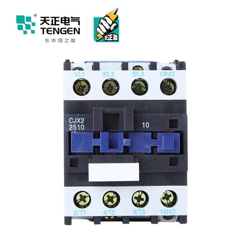 Tianzheng Electric TENGEN CJX2-2510 110V AC contactor 3P 25A 02010070129