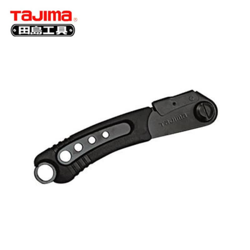 Tajima SMART-SAW Folding Handle Black Hand Saw; NG-SF1BK
