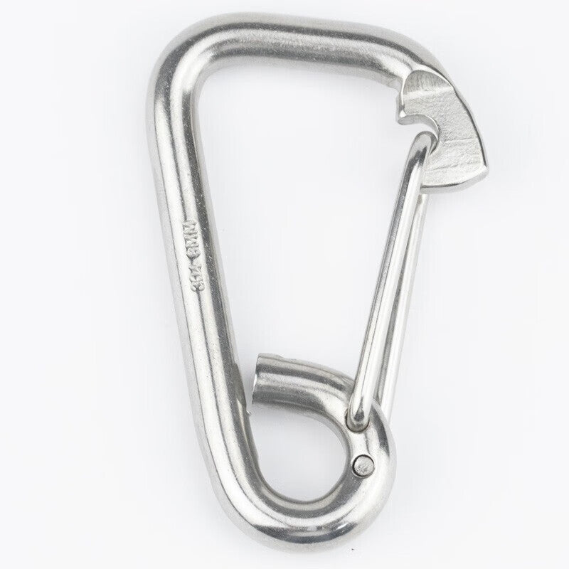 Haisdick HKSY-6 304 Stainless Steel Spring Buckle, Chain Buckle, Safety Buckle, Lifting Hook Lock M12 (Simple Type)