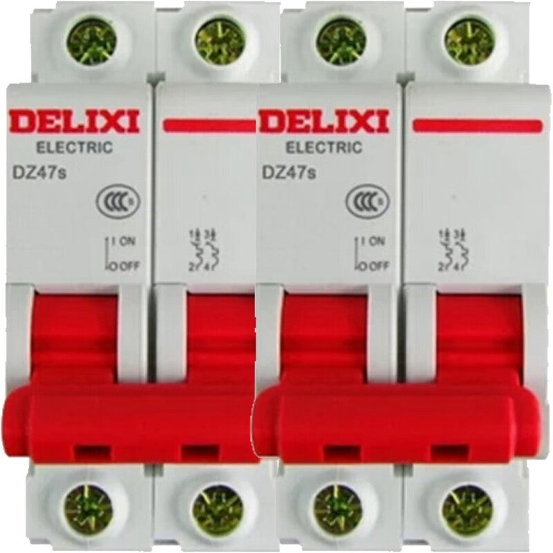 DELIXI-ELECTRIC small circuit breaker-air switch-DZ47S--D--2P-10A/piece