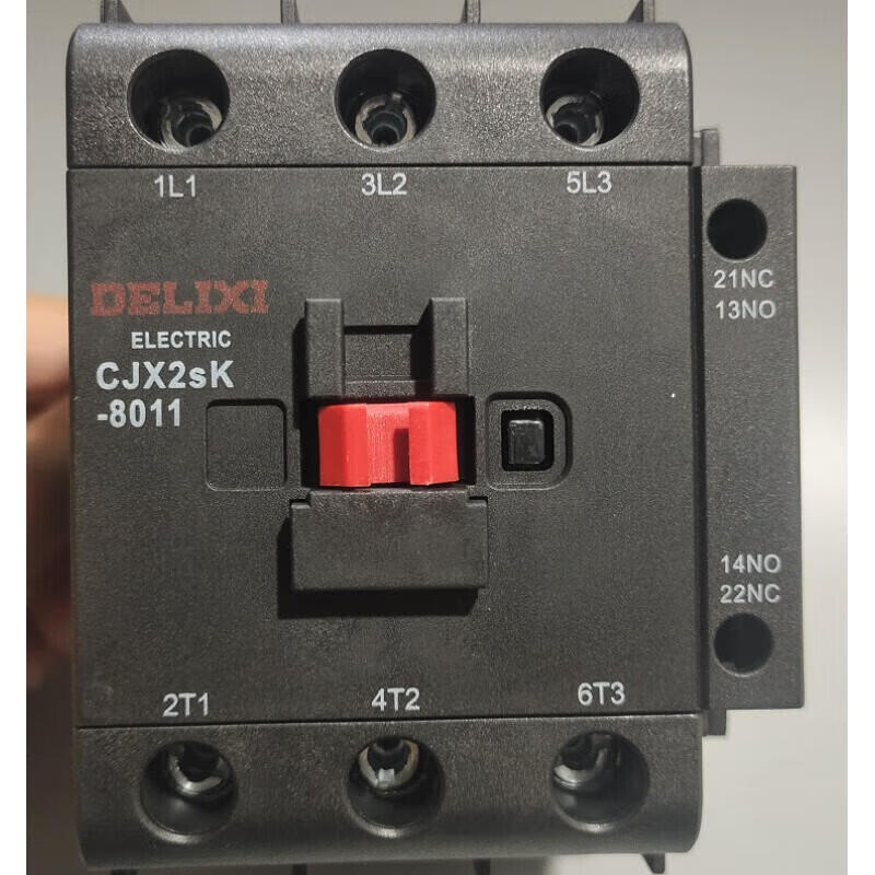 Delixi CJX2s-8011 AC Contactor 220V/230V 50Hz - Reliable Performance