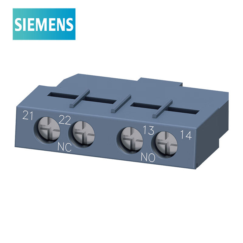 Siemens 3RV6 accessory auxiliary contact 3RV6 1 normally open + 1 normally closed front mounting 3RV69011E motor protection circuit breaker accessory
